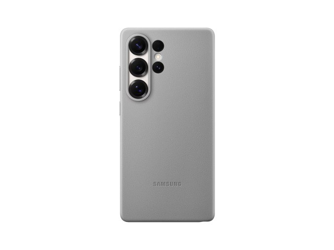 Samsung Ochranný kryt z veganské kůže pro Galaxy S25 Ultra Gray