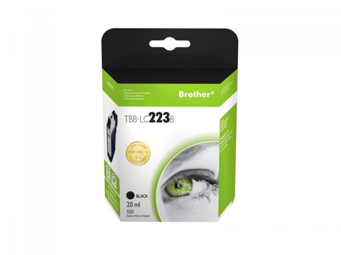 Ink. kaz. TB komp. s Brother LC223  Black Nová