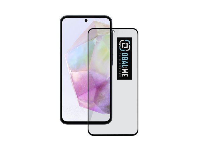 OBAL:ME Privacy 5D Tvrzené Sklo pro Samsung Galaxy A35 5G Black