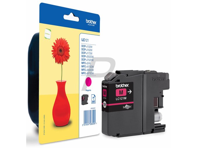 LC-121M (inkoust magenta, 300 str.)