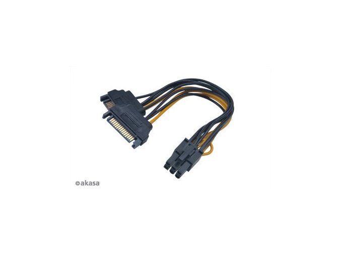 SATA adaptér 2 x SATA na 6pin PCIe