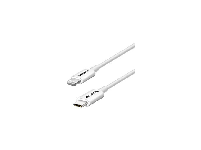 ADATA kabel USB-C na Lightning bílý