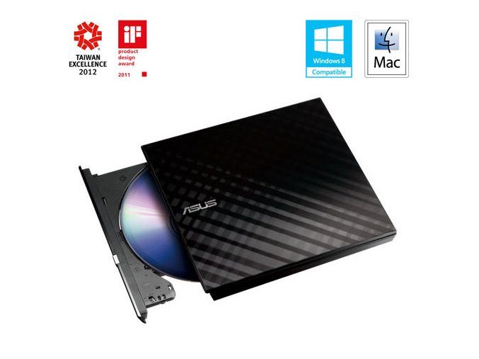 ASUS SDRW-08D2S-U Lite černá DRW USB-A + software
