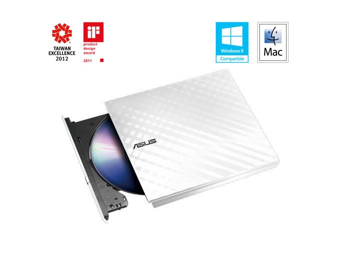 ASUS SDRW-08D2S-U Lite bílá DRW USB-A + software