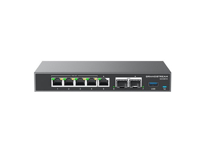 Grandstream GCC6010 all-in-one řešení (VPN router, NGFW, PoE switch a IP PBX)