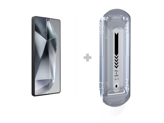 Nillkin Tvrzené Sklo 0.25mm Guardian 2.5D pro Samsung Galaxy S25+ Black (s aplikátorem)