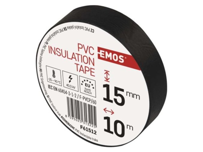 Emos Izolační páska PVC 15/10 černá