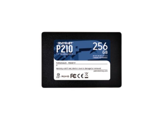 PATRIOT P210/256GB/SSD/2.5"/SATA/3R