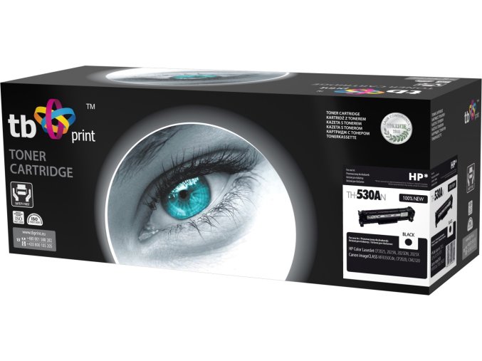 Toner TB kompatibilní s HP CC530A,100% new, Bk