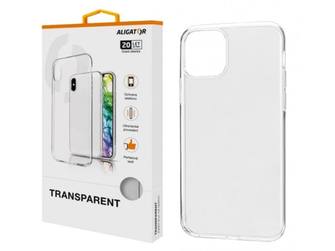 ALIGATOR Pouzdro Transparent Apple iPhone 11 Pro