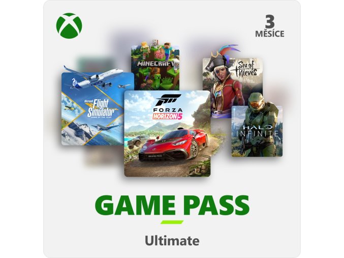 Xbox Game Pass Ultimate Forward Tile Boxshot 3M Cz s