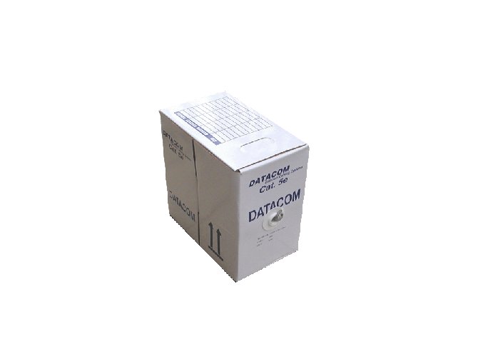 DATACOM UTP Cat5e PVC kabel 305m (lanko) černý