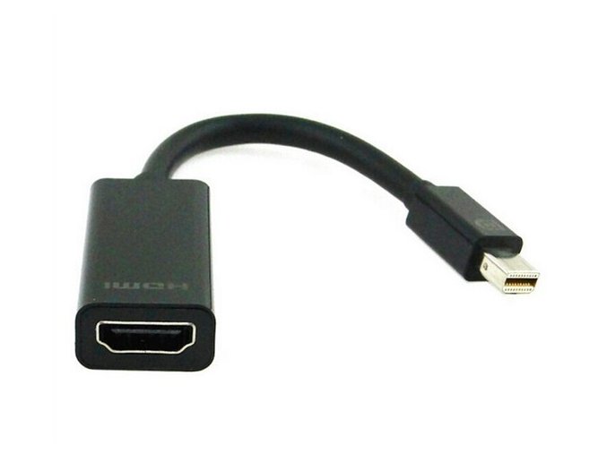 Gembird Adapter miniDP(M) - HDMI (F), černý