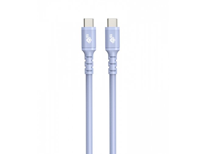 TB USB-C kabel fialový 60W 1m