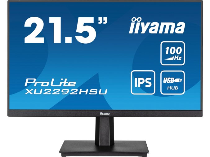 iiyama ProLite/XU2292HSU-B6/21,5"/IPS/FHD/100Hz/0,4ms/Black/3R