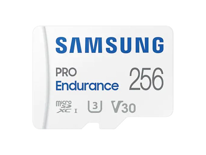 Samsung PRO Endurance/micro SDXC/256GB/UHS-I U3 / Class 10/+ Adaptér