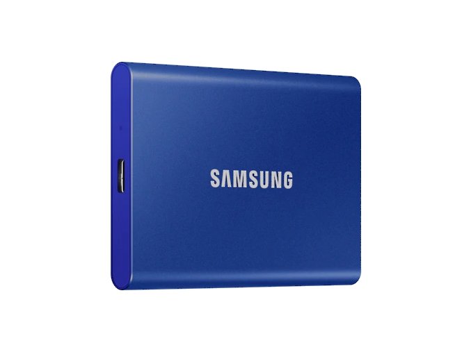 Samsung T7/1TB/SSD/Externí/2.5"/Modrá/3R
