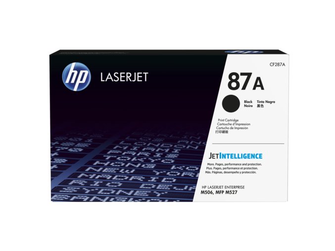 HP laserjet černý toner, CF287A