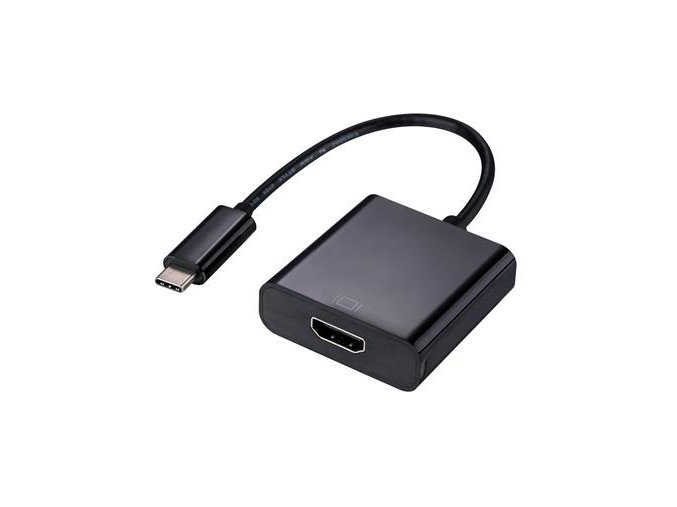 Adaptér C-TECH Type-C na HDMI, M/F, 15cm