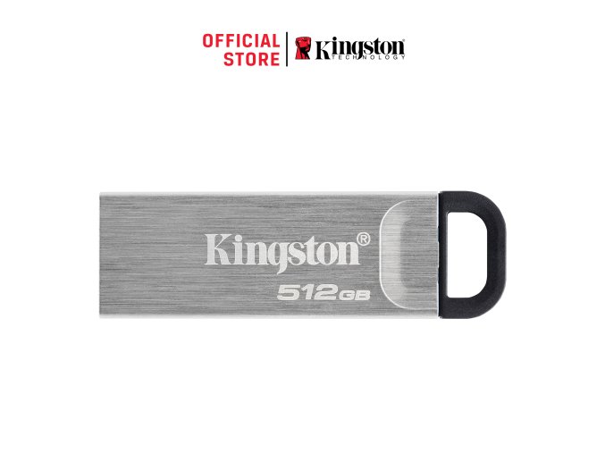 Kingston DataTraveler Kyson/512GB/USB 3.2/USB-A/Stříbrná