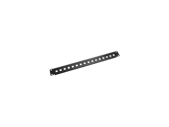 DATACOM 19" Neosazený Patch panel 16 port