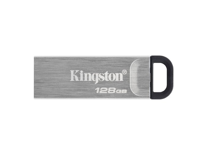 Kingston DataTraveler Kyson/128GB/USB 3.2/USB-A/Stříbrná