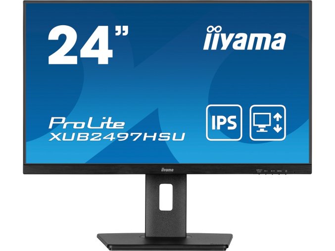 iiyama ProLite/XUB2497HSU-B2/23,8"/IPS/FHD/100Hz/1ms/Black/3R
