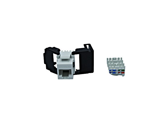 Keystone modul RJ45 nestíněný, Cat.5e, samozářezový, SFA