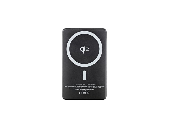 ER POWER Qi2 Dual PowerBank 5000mAh with USB-C - Space Gray