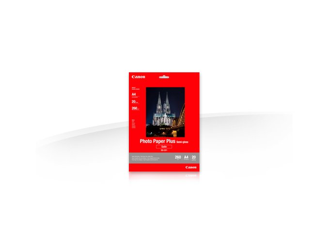 Canon SG-201, A3+ fotopapír saténový, 20ks, 260g/m