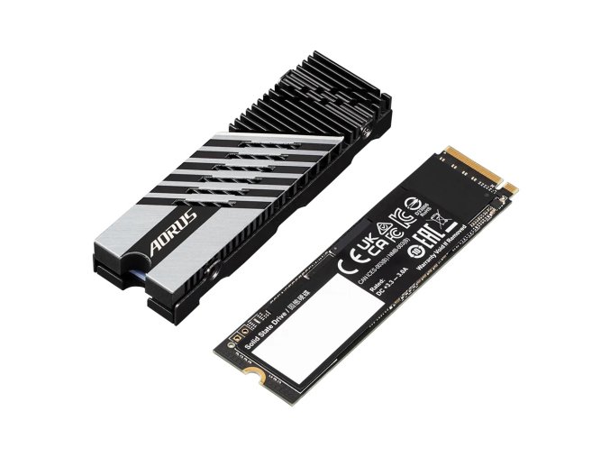 Gigabyte AORUS Gen4 7300/1TB/SSD/M.2 NVMe/Černá/Heatsink/5R