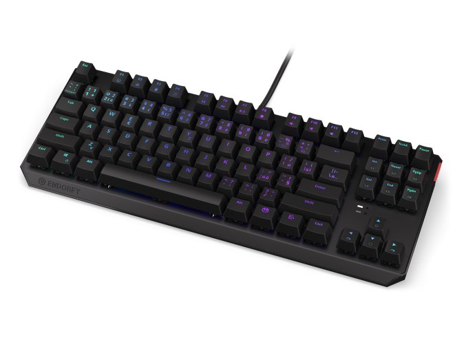 Endorfy Thock TKL Brown/Drátové USB-A/CZ layout/Černá