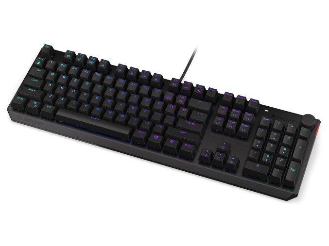 Endorfy Thock Red/Drátové USB-A/US layout/Černá