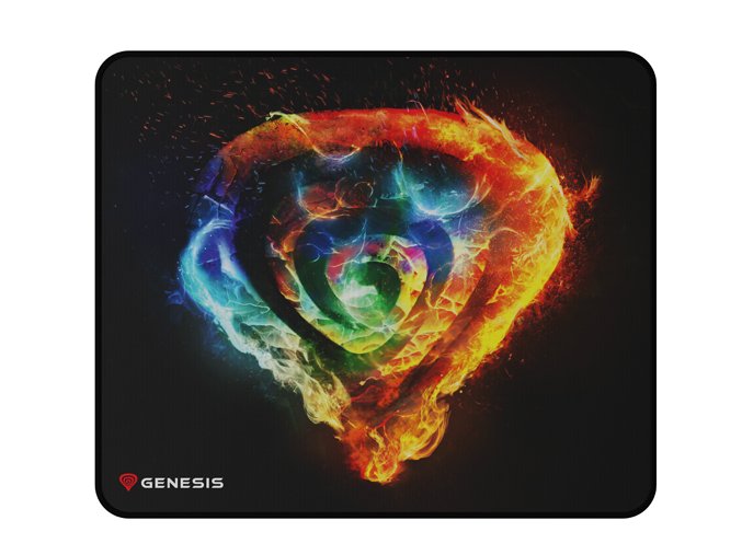Genesis herní podložka pod myš CARBON 500 M FIRE G2 300x250 mm
