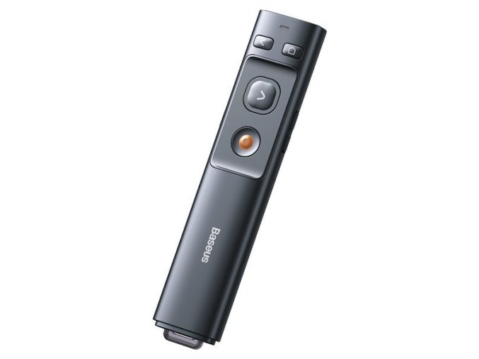 Baseus Prezentér Orange dot šedý