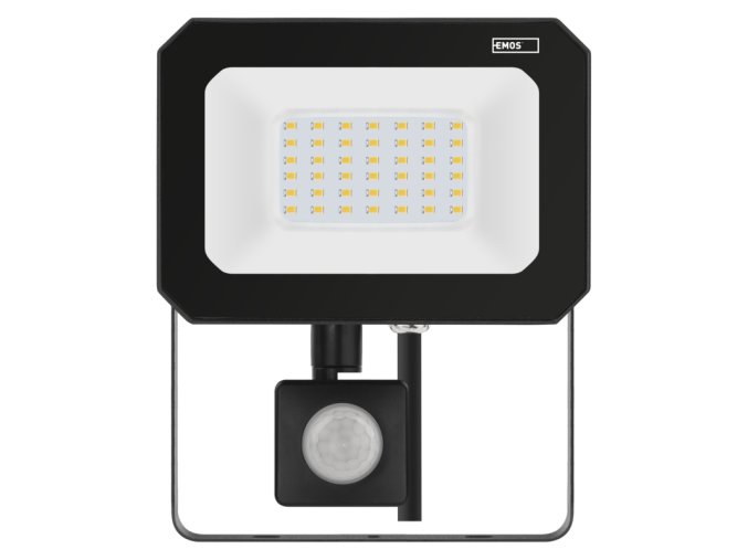 EMOS LED REFLEKTOR SIMPO 30W, 3000Lm, 4000K, PIR