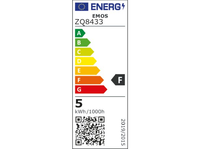 EMOS LED CLS MR16 4,5W(28W) 380lm GU5.3 WW