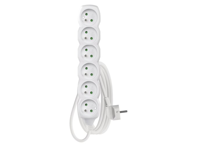 EMOS prodlužovací přívod 6Z 3M 1,5MM