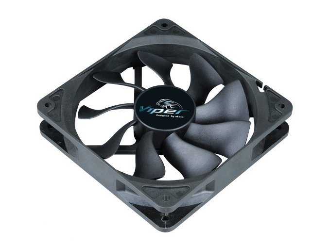 ventilátor Akasa - 12 cm VIPER S-flow