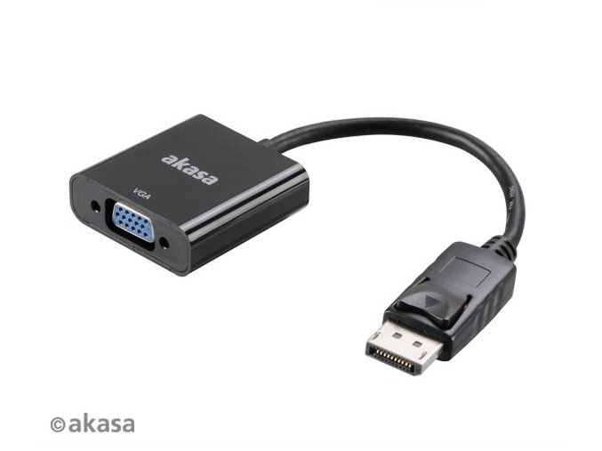 AKASA - adaptér DP na D-sub - 20 cm