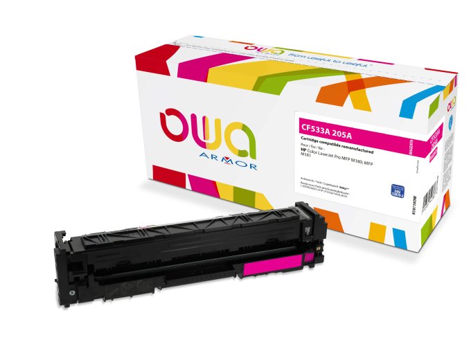 OWA Armor toner kompatibilní s HP CF533A, 900st, červená/magenta