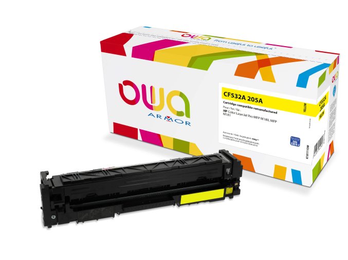 OWA Armor toner kompatibilní s HP CF532A, 900st, žlutá/yellow