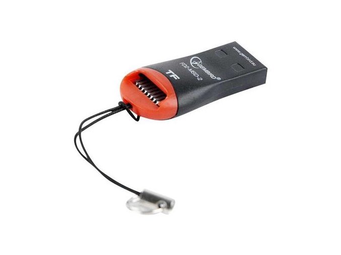 Čtečka karet C-tech UCR-01, USB 2.0 TYPE A, micro SD