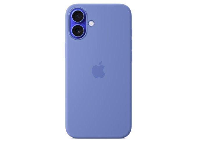 iPhone 16 Plus Silicone Case with MS - Periwinkle