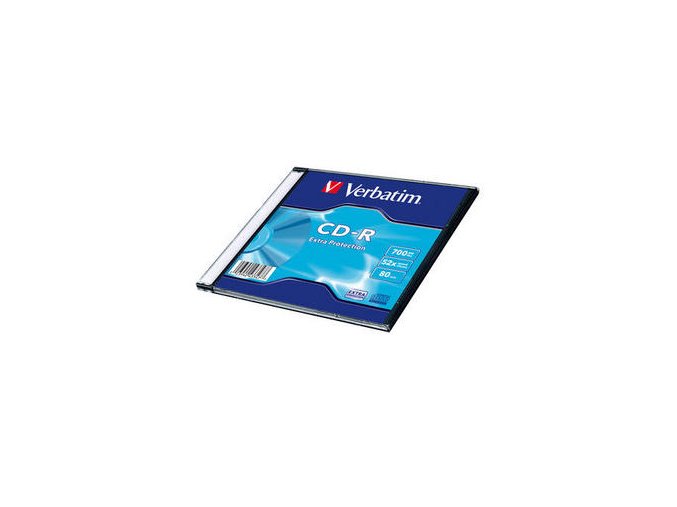VERBATIM CD-R 700MB, 52 Extra Prot. Slim Box