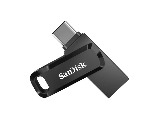 SanDisk Ultra Dual Drive Go/512GB/USB 3.1/USB-A + USB-C/Černá