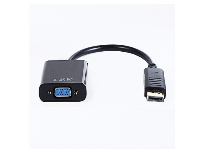 Gembird adaptér DisplayPort - VGA, M/F, black