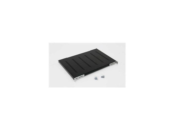 19"police H4 Hperforovaná 1U/650mm, max.150kg