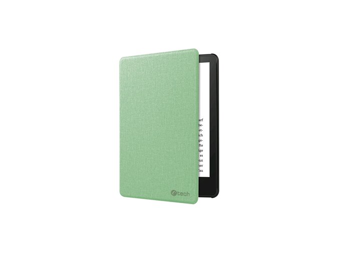 C-TECH PROTECT pouzdro pro Amazon Kindle TOUCH 2024, WAKE/SLEEP funkce,hardcover, AKC-22, matcha