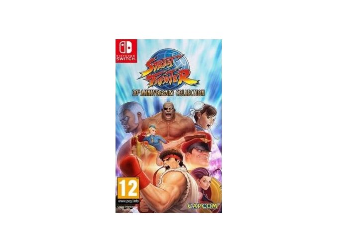 NS - Street Fighter 30th Anniversary Collection ( CIB )